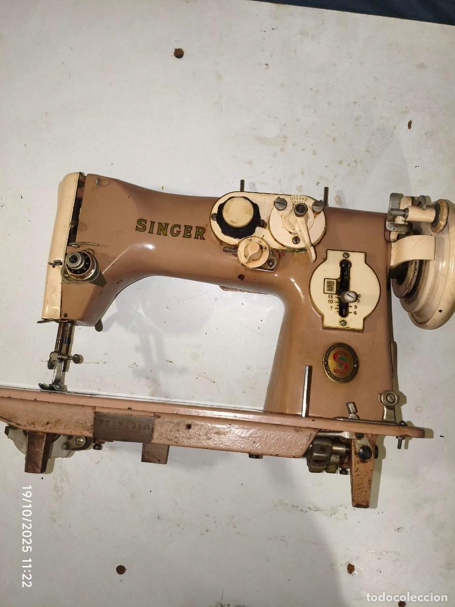 Antig&uuml;edades: M&aacute;quina de coser SINGER 316G - Foto 1