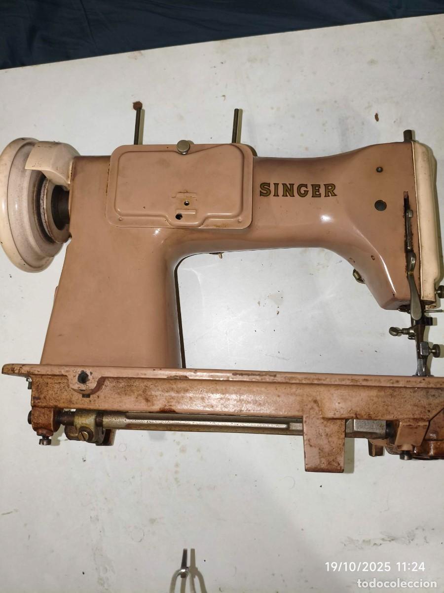 Antig&uuml;edades: M&aacute;quina de coser SINGER 316G - Foto 2