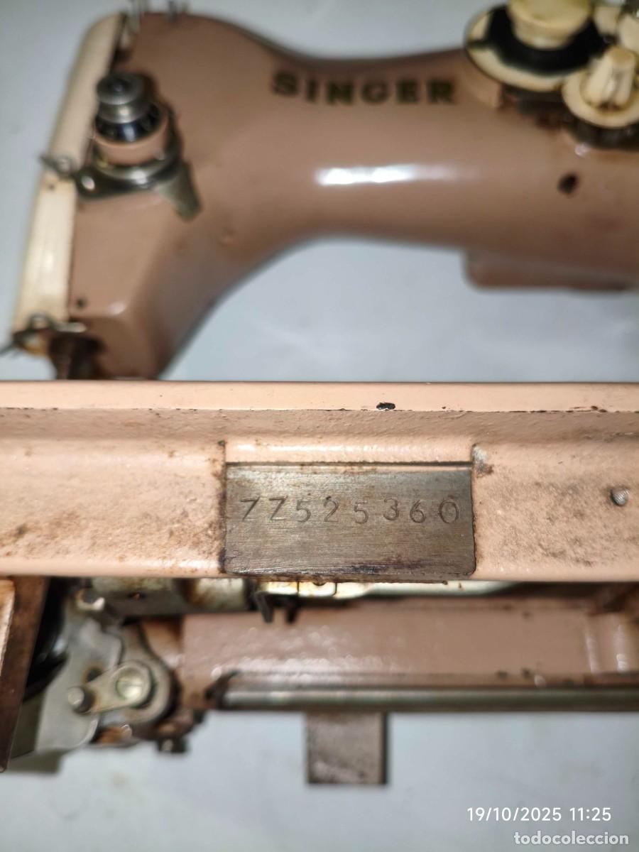 Antig&uuml;edades: M&aacute;quina de coser SINGER 316G - Foto 9