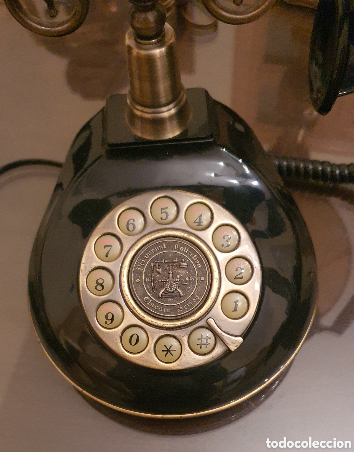 Tel&eacute;fonos: Tel&eacute;fono moderno imitaci&oacute;n Vintage - Foto 2