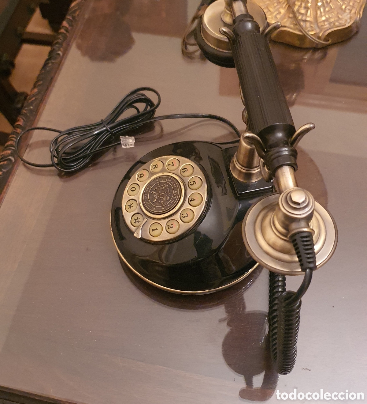 Tel&eacute;fonos: Tel&eacute;fono moderno imitaci&oacute;n Vintage - Foto 3