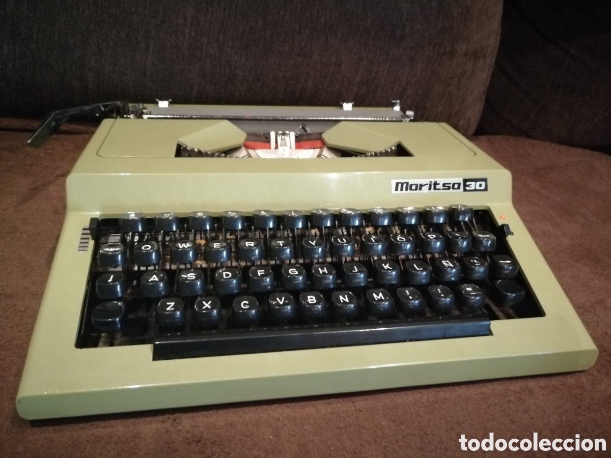 Antig&uuml;edades: M&aacute;quina de escribir Maritsa 30 - Foto 5
