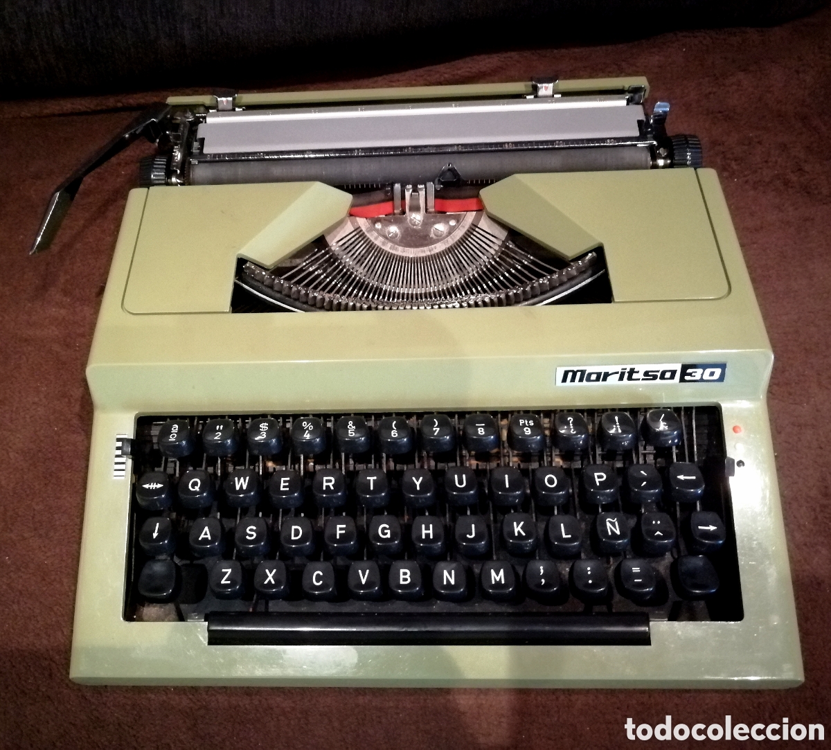 Antig&uuml;edades: M&aacute;quina de escribir Maritsa 30 - Foto 7