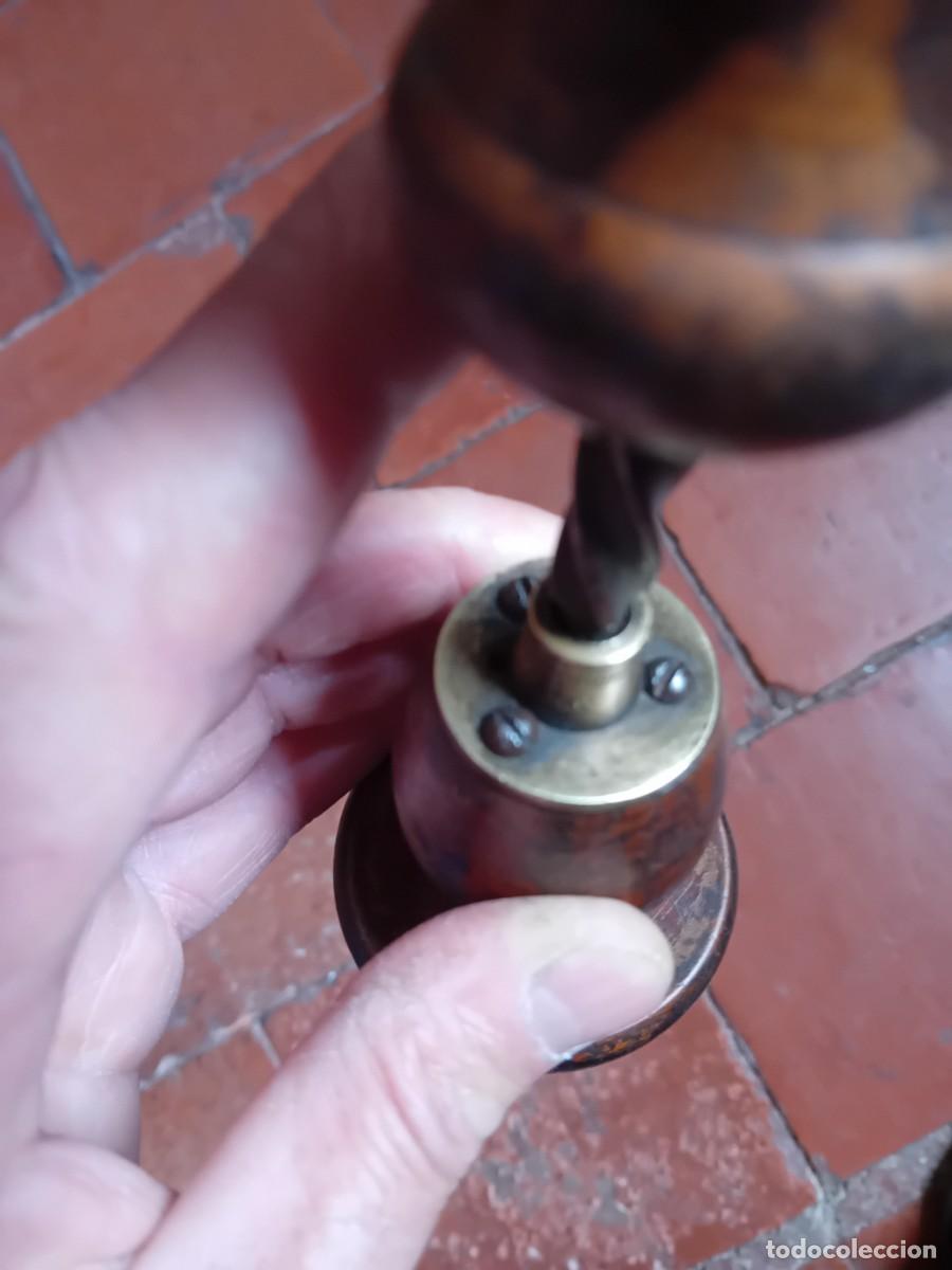 Antig&uuml;edades: Berbiqu&iacute;n de mano siglo XIX funcionando - Foto 2