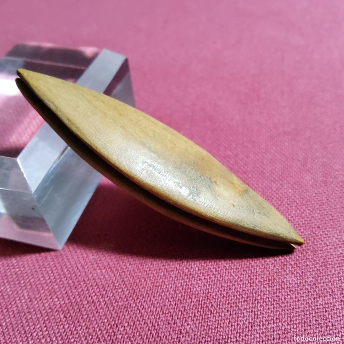 Antig&uuml;edades: UTIL DE COSTURA ANTIGUO DE MADERA DE BOJ - Foto 4