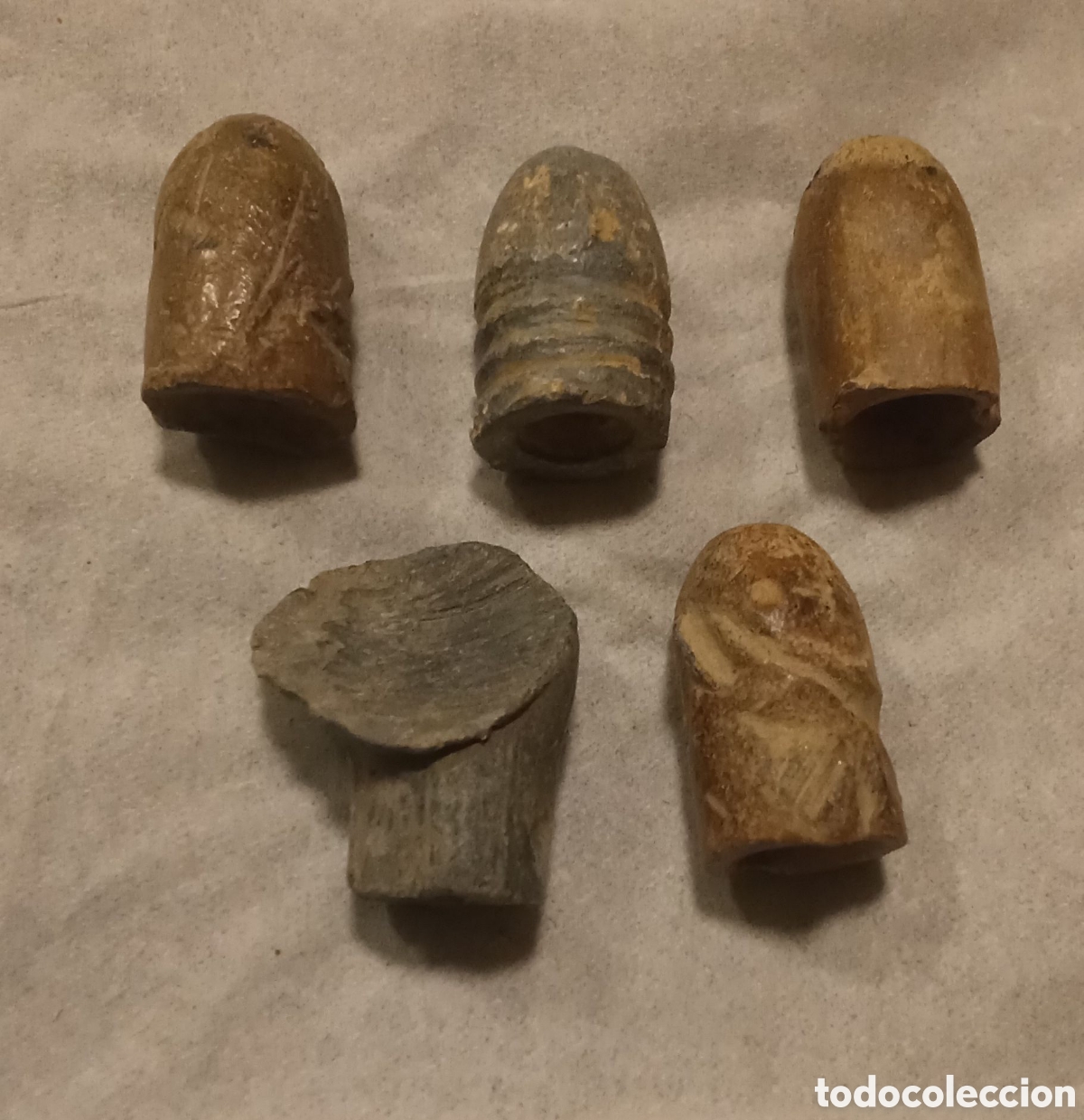 Antig&uuml;edades: BALAS DE LA GUERRA UNA CON IMPACTO - Foto 1