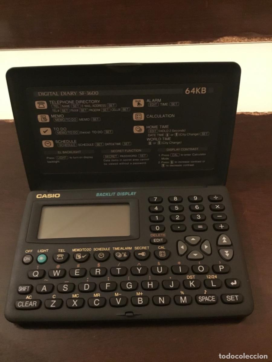 Antig&uuml;edades: Casio digital diary SF-3600 64 KB - Foto 1