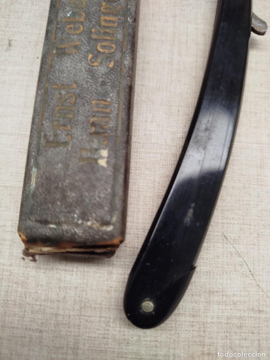Antig&uuml;edades: Lote navajas barbero antiguas - Foto 13