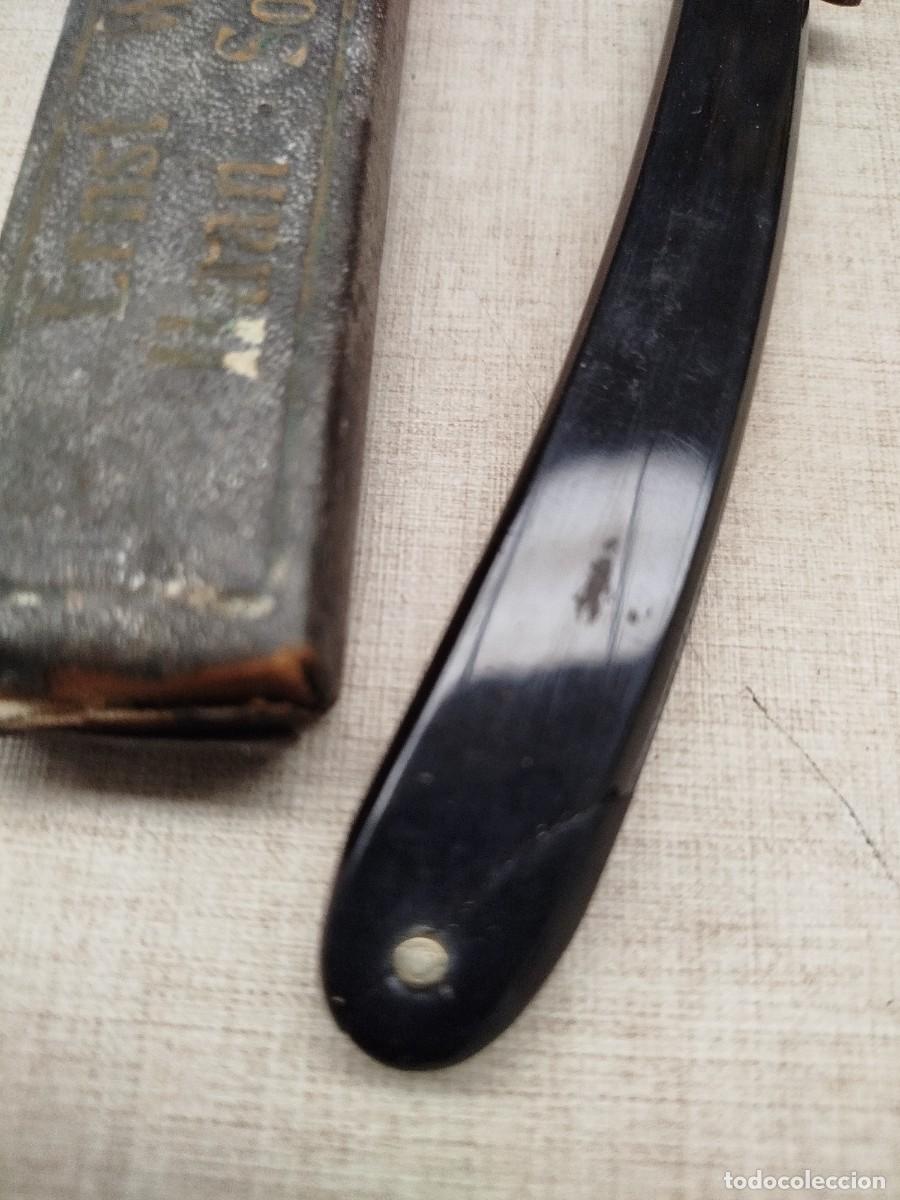 Antig&uuml;edades: Lote navajas barbero antiguas - Foto 14