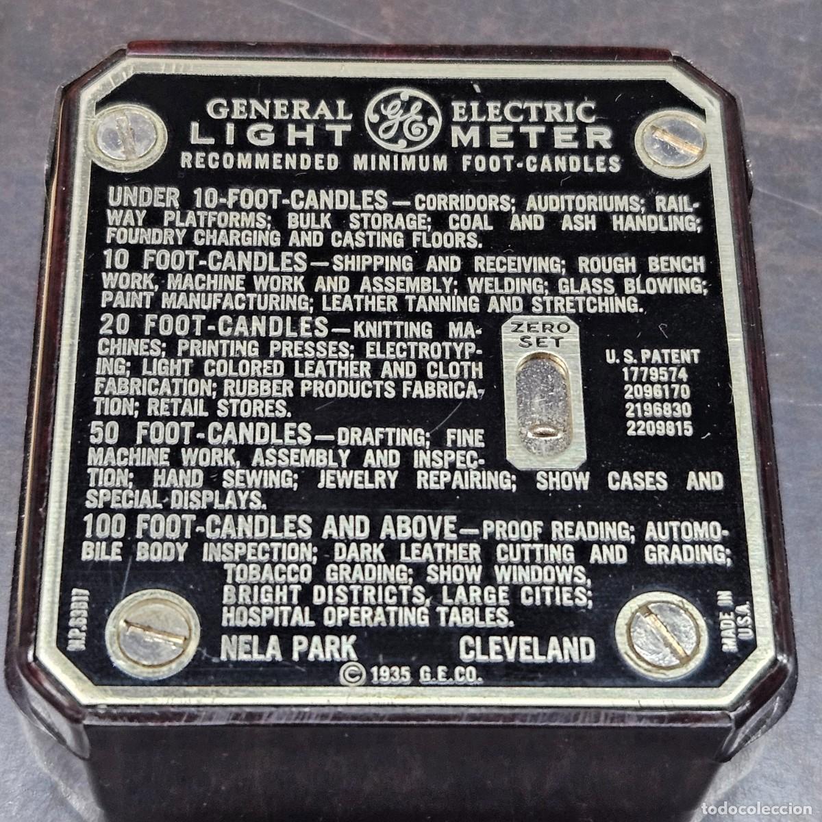 Antig&uuml;edades: Lux&oacute;metro General Electric USA 1935 - Foto 3