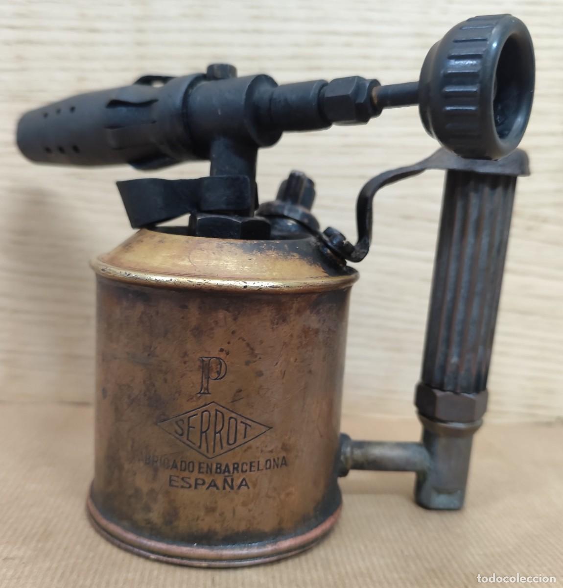 Antig&uuml;edades: SOPLETE MARCA SERROT - Foto 1