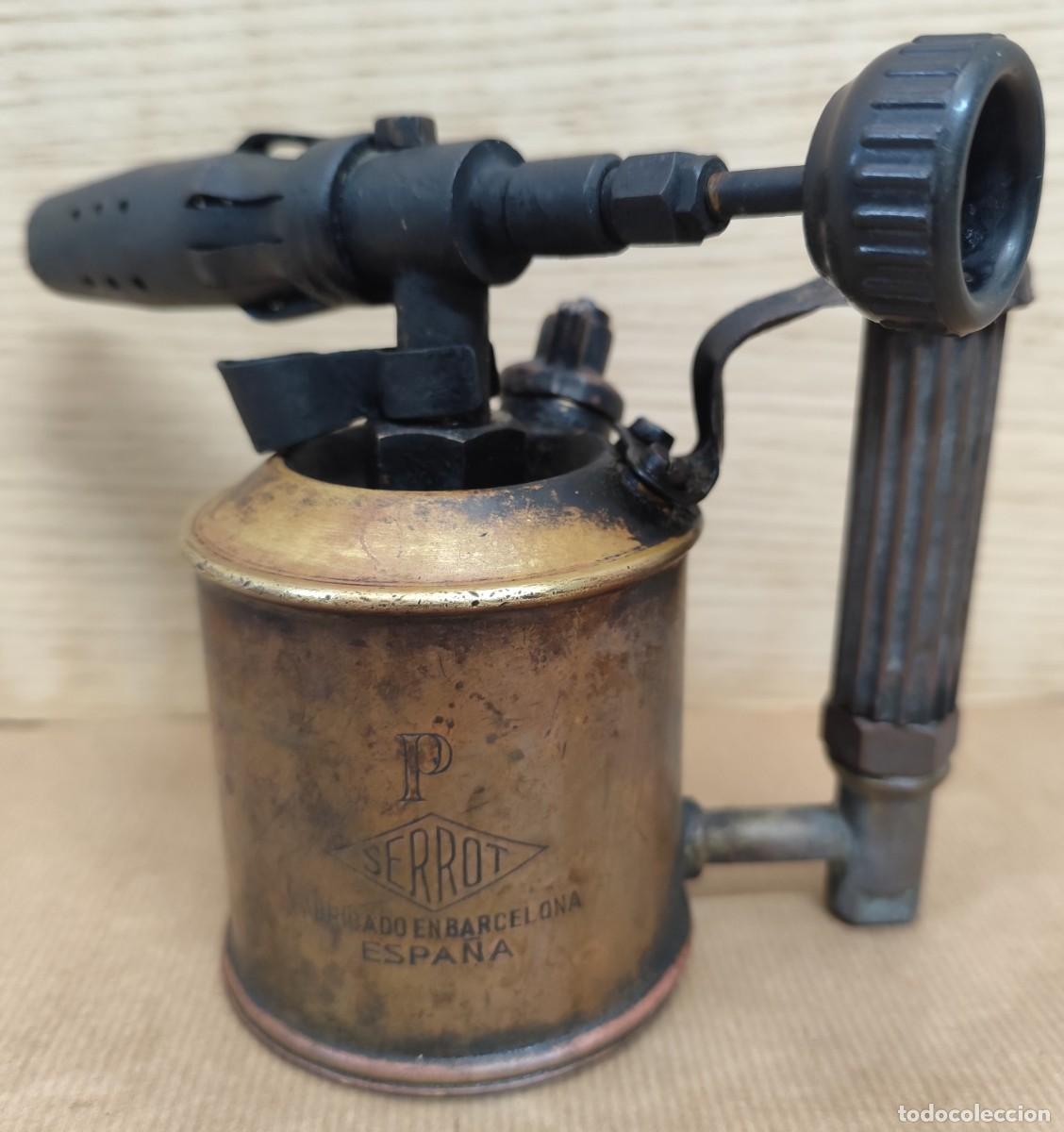 Antig&uuml;edades: SOPLETE MARCA SERROT - Foto 2