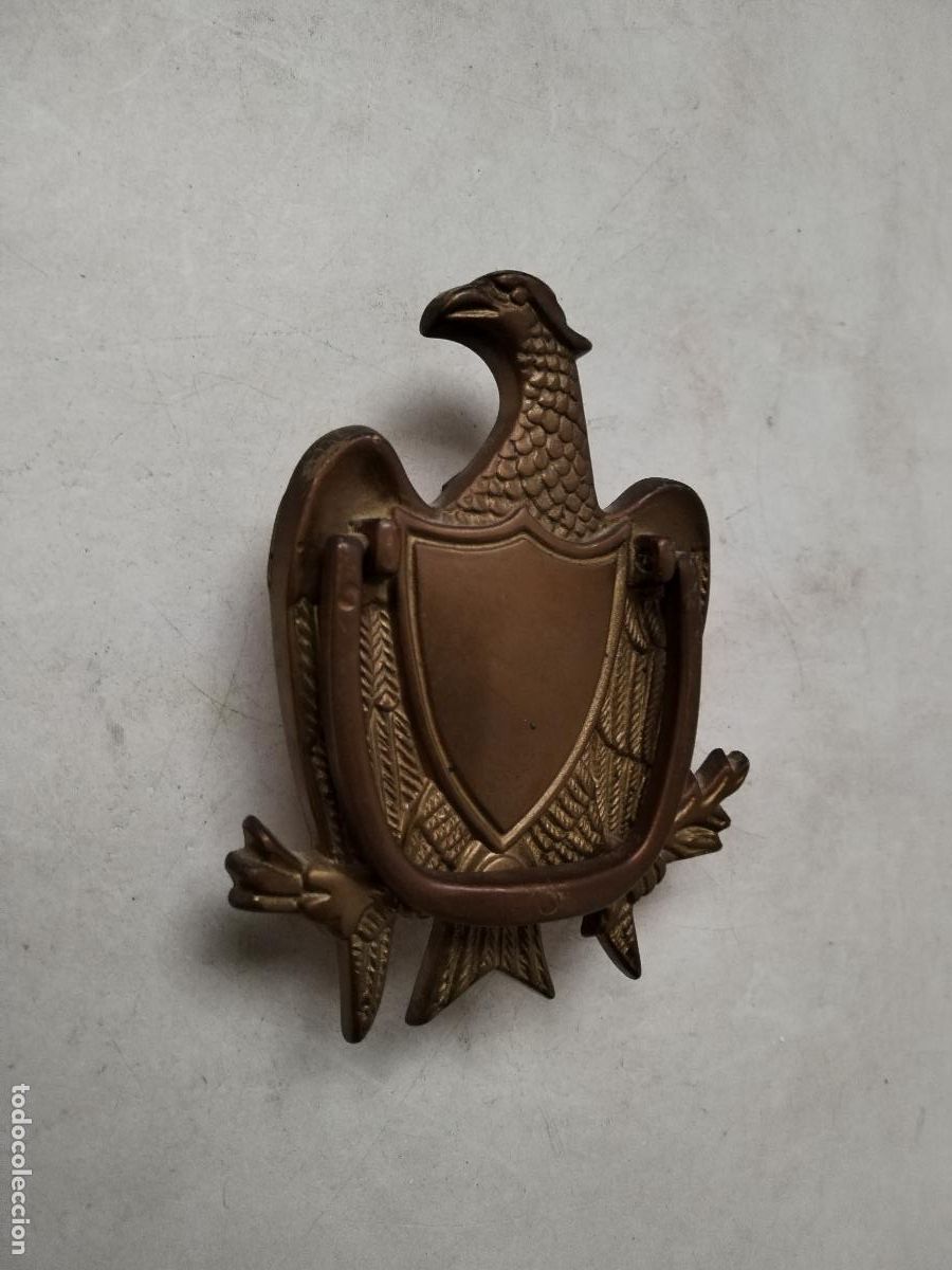 Antig&uuml;edades: aldaba aguila en bronce - c173 - Foto 6