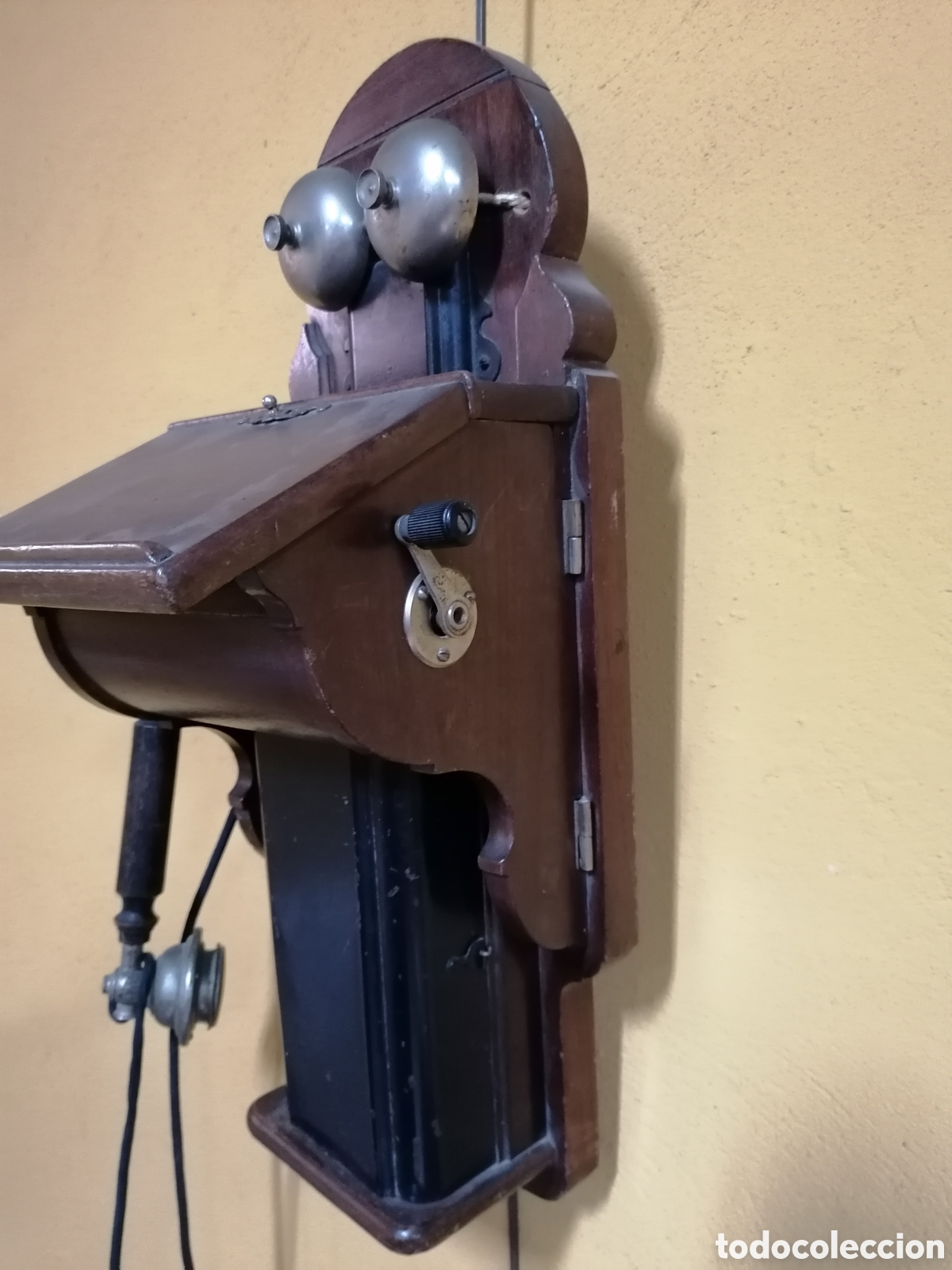Tel&eacute;fonos: Antiguo tel&eacute;fono Ericsson de pupitre - Foto 2