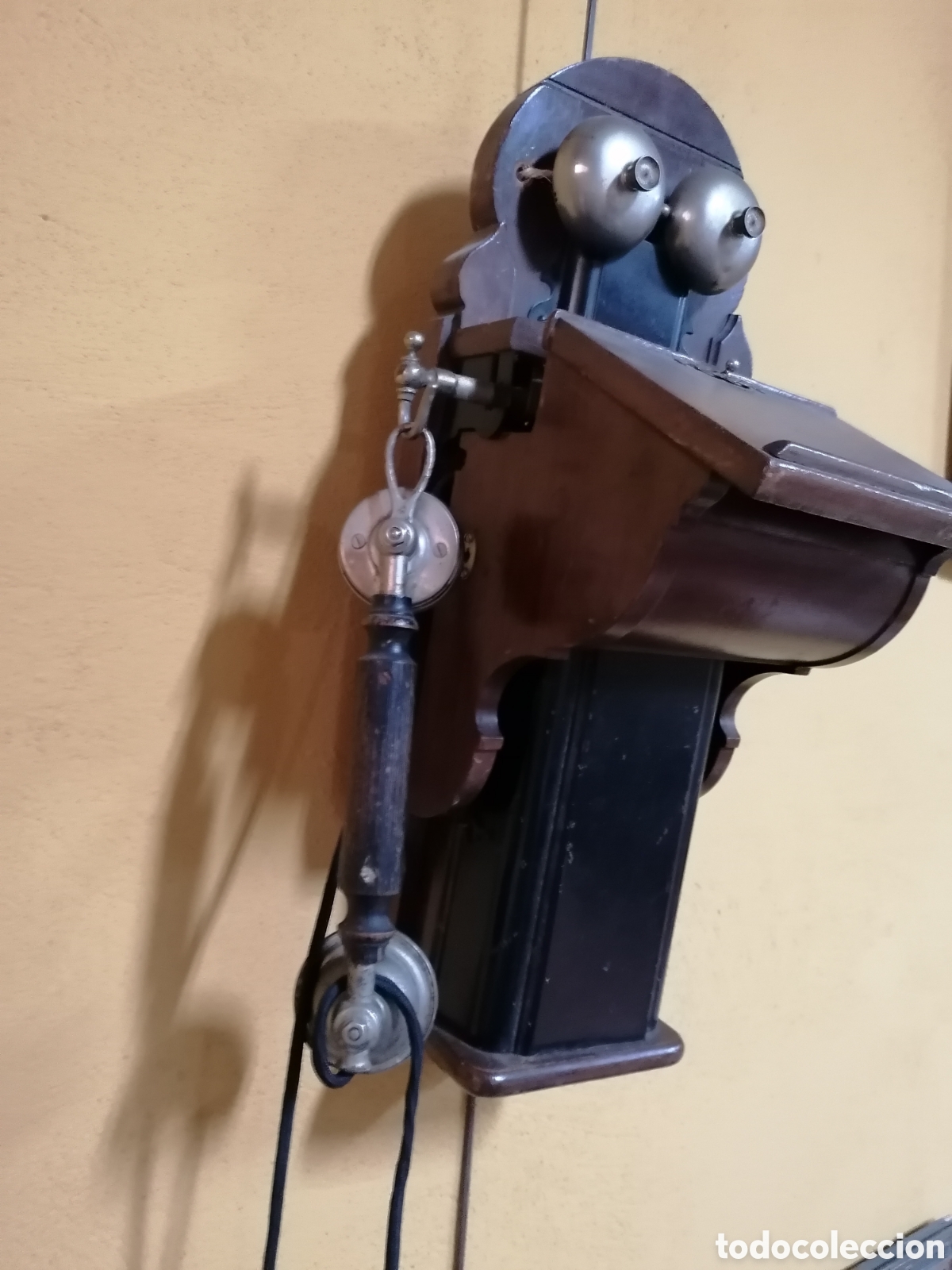 Tel&eacute;fonos: Antiguo tel&eacute;fono Ericsson de pupitre - Foto 3