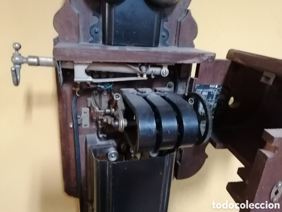 Tel&eacute;fonos: Antiguo tel&eacute;fono Ericsson de pupitre - Foto 4