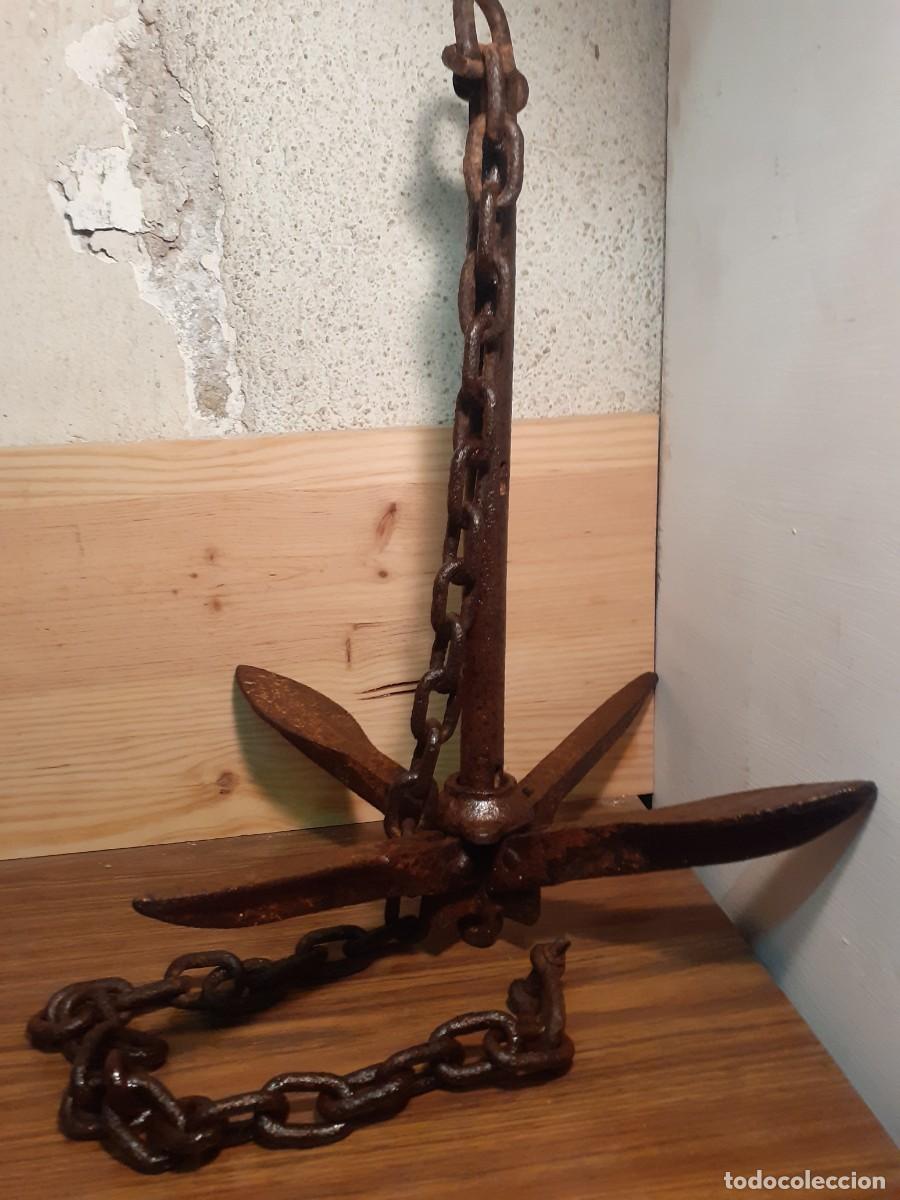 Antig&uuml;edades: Ancla antigua plegable - Foto 1