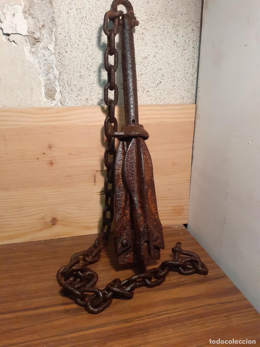 Antig&uuml;edades: Ancla antigua plegable - Foto 5