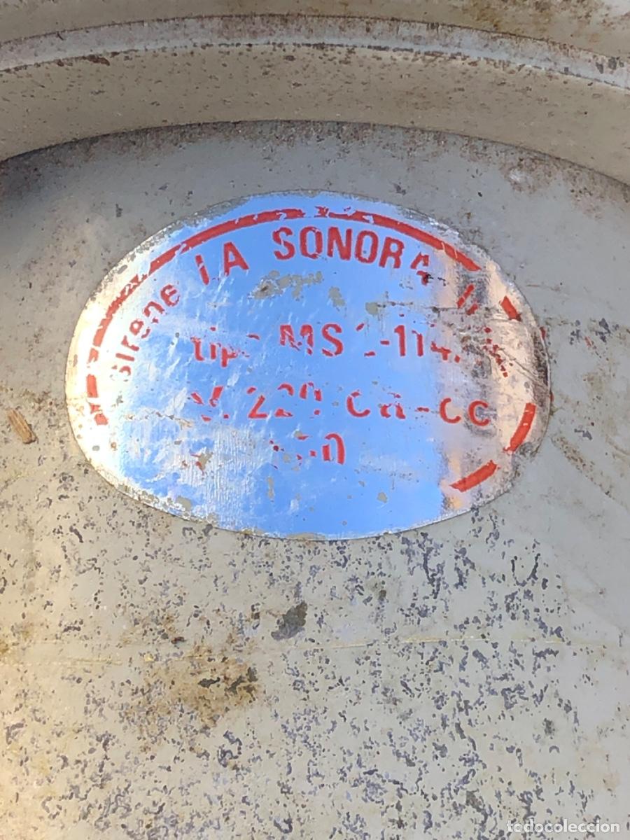 Antig&uuml;edades: SIRENA ULULANTE. LA SONORA. 220 v - Foto 6