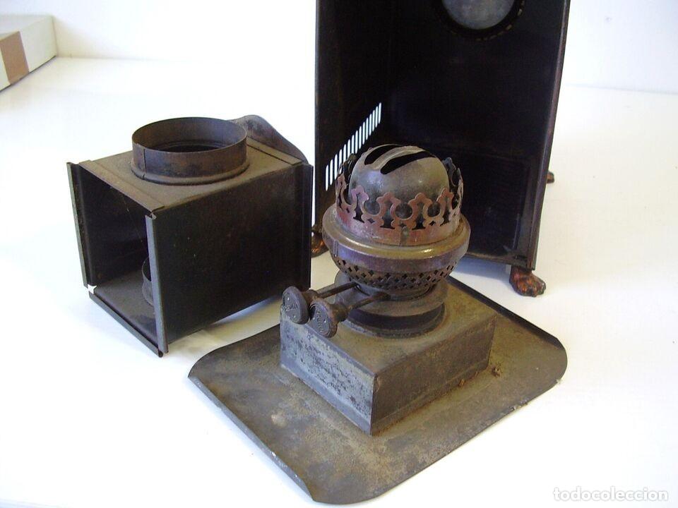 Antig&uuml;edades: Linterna m&aacute;gica Ernst Plank en su caja original - Foto 9