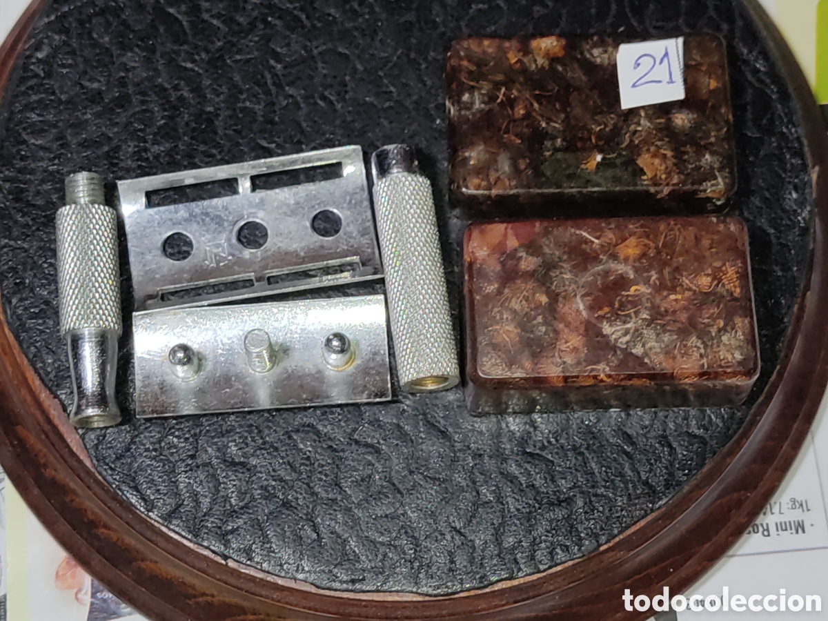 Antig&uuml;edades: Antigua maquinilla de afeitar del ejercito espa&ntilde;ol. *21* - Foto 2