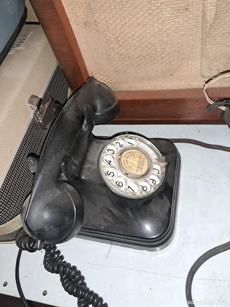 Tel&eacute;fonos: Tel&eacute;fono antiguo de los a&ntilde;os 50 - Foto 1