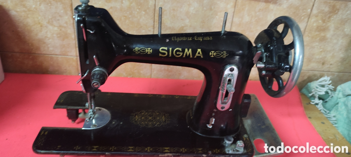 Antig&uuml;edades: Cabeza de maquina de coser Sigma - Foto 2