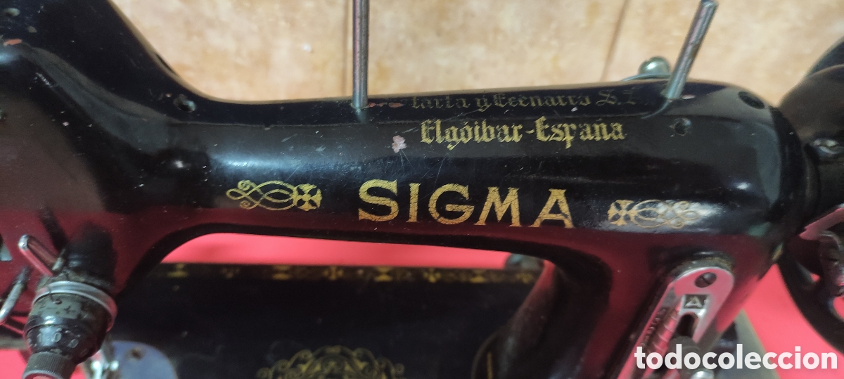 Antig&uuml;edades: Cabeza de maquina de coser Sigma - Foto 3