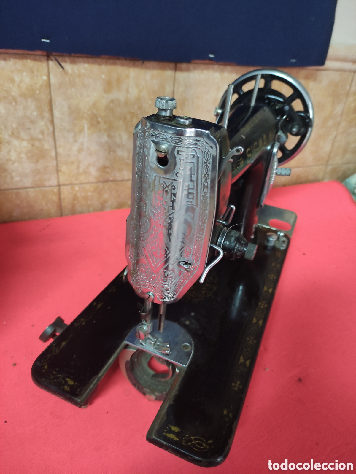 Antig&uuml;edades: Cabeza de maquina de coser Sigma - Foto 6
