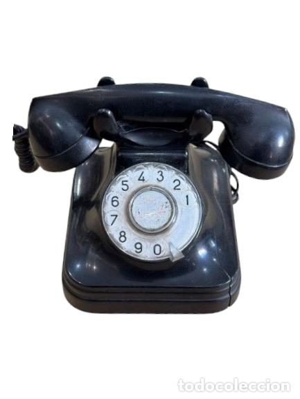 Tel&eacute;fonos: Telefono negro antiguo - Foto 1