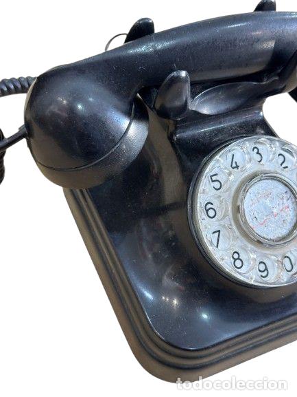 Tel&eacute;fonos: Telefono negro antiguo - Foto 3