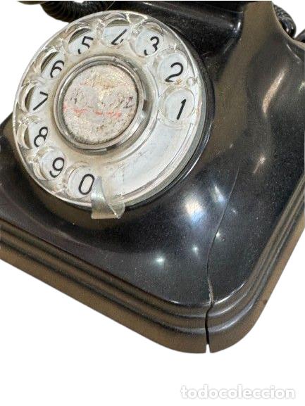 Tel&eacute;fonos: Telefono negro antiguo - Foto 5