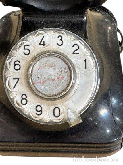 Tel&eacute;fonos: Telefono negro antiguo - Foto 7