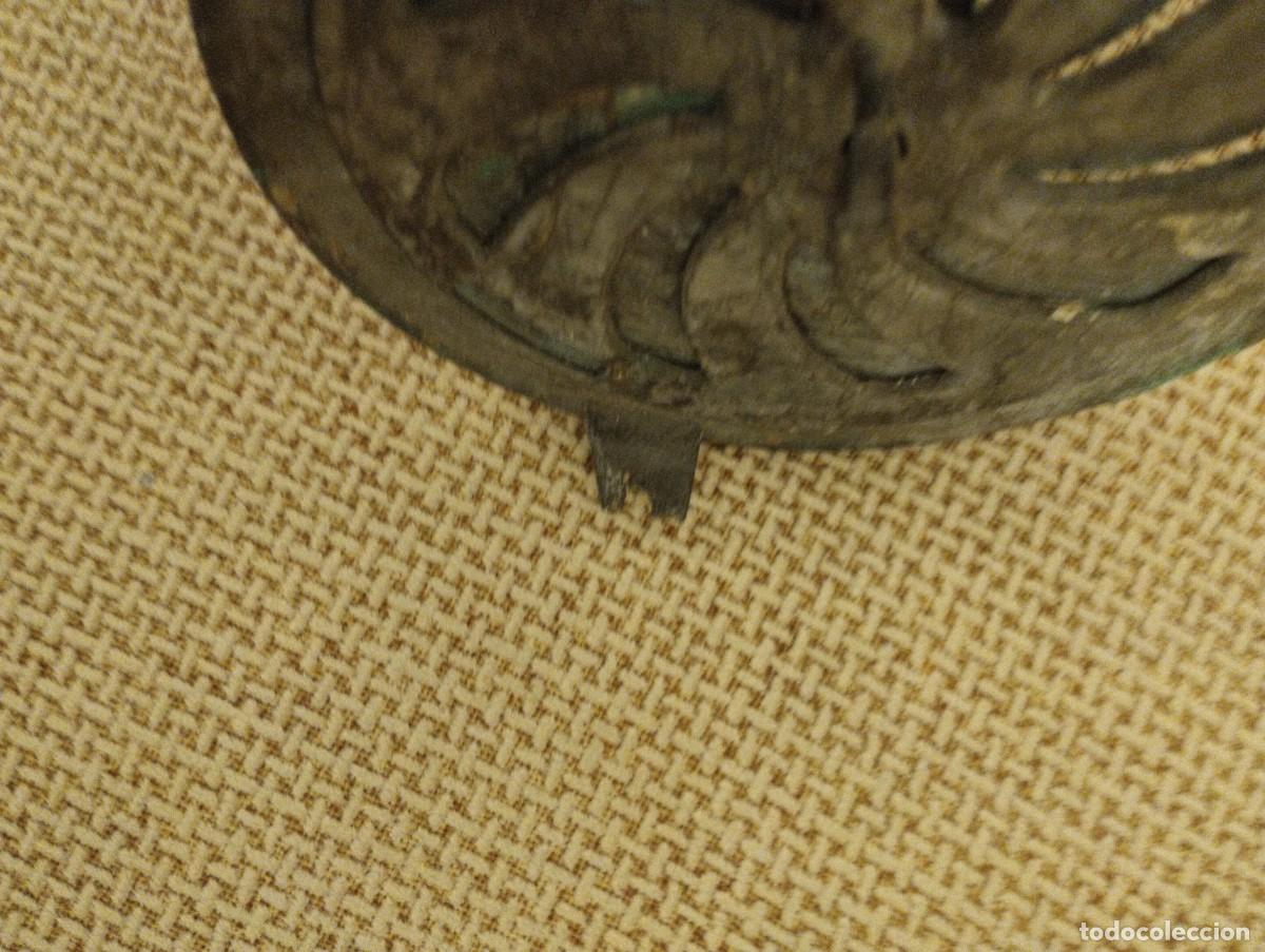 Antig&uuml;edades: Mirilla bronce antigua - Foto 3