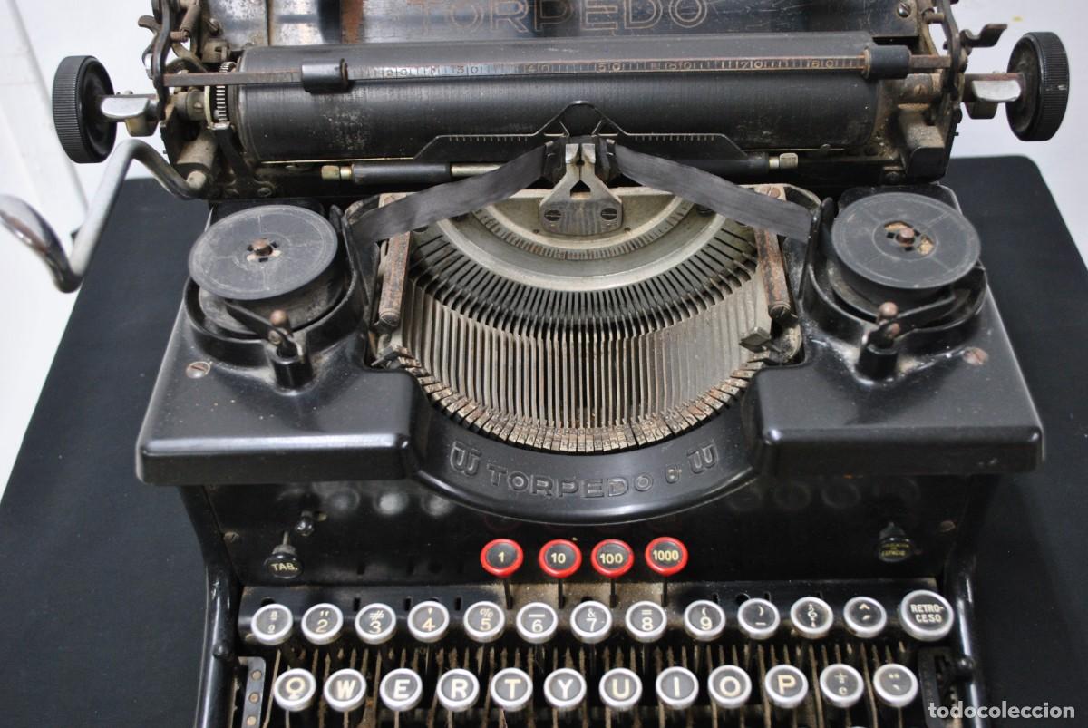 Antig&uuml;edades: M&Aacute;QUINA DE ESCRIBIR TORPEDO 6 - Foto 5