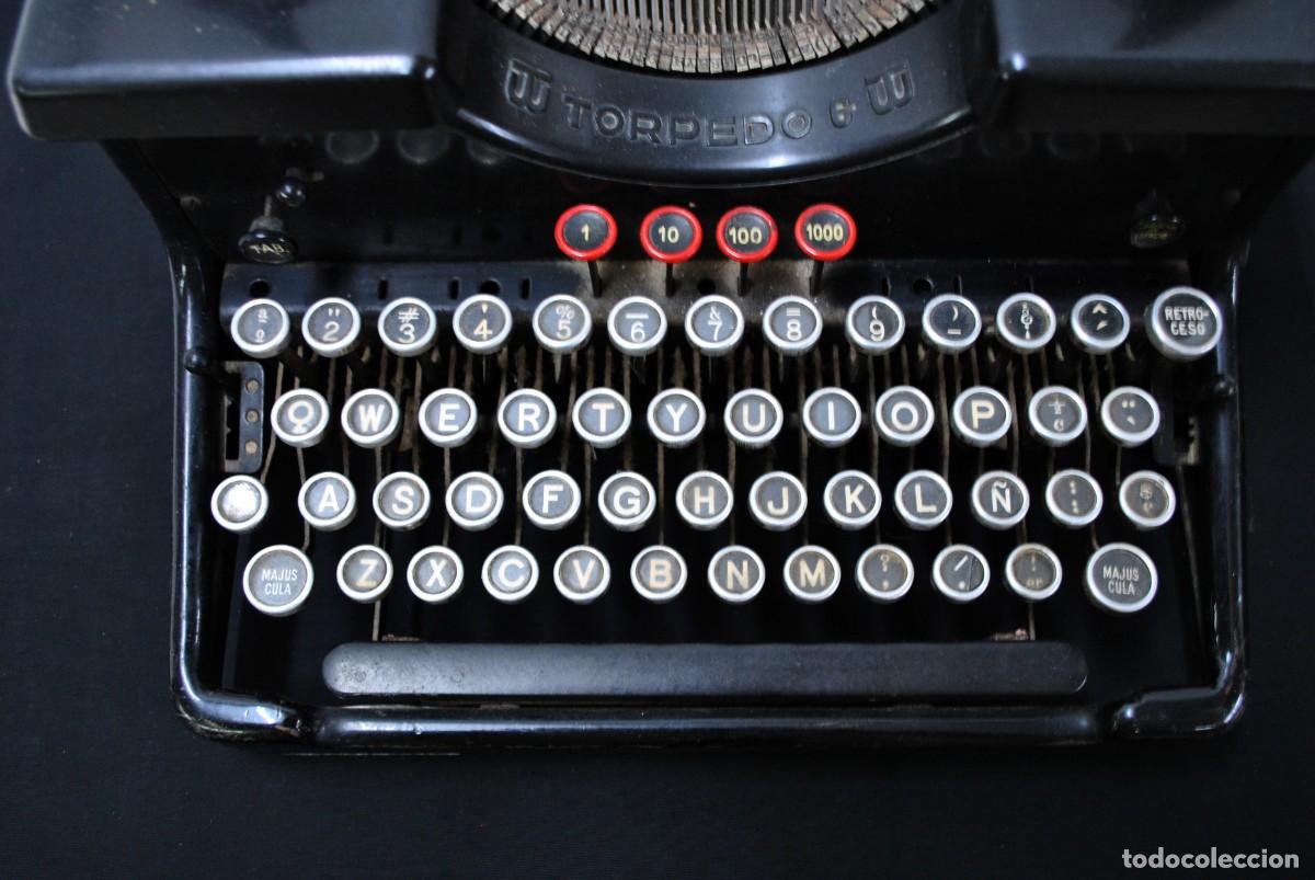 Antig&uuml;edades: M&Aacute;QUINA DE ESCRIBIR TORPEDO 6 - Foto 6