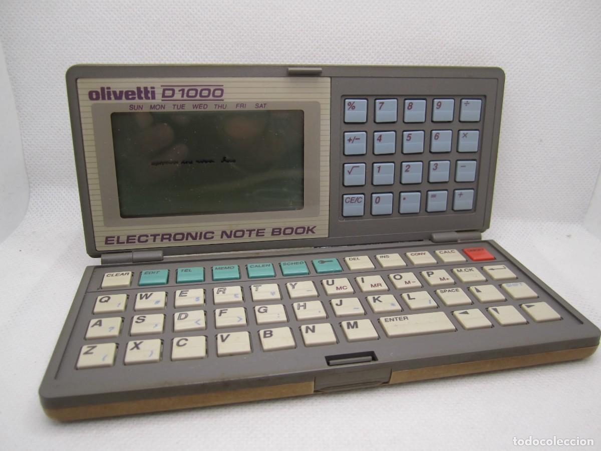 Antig&uuml;edades: olivetti D1000 electronic note book no probado - Foto 1