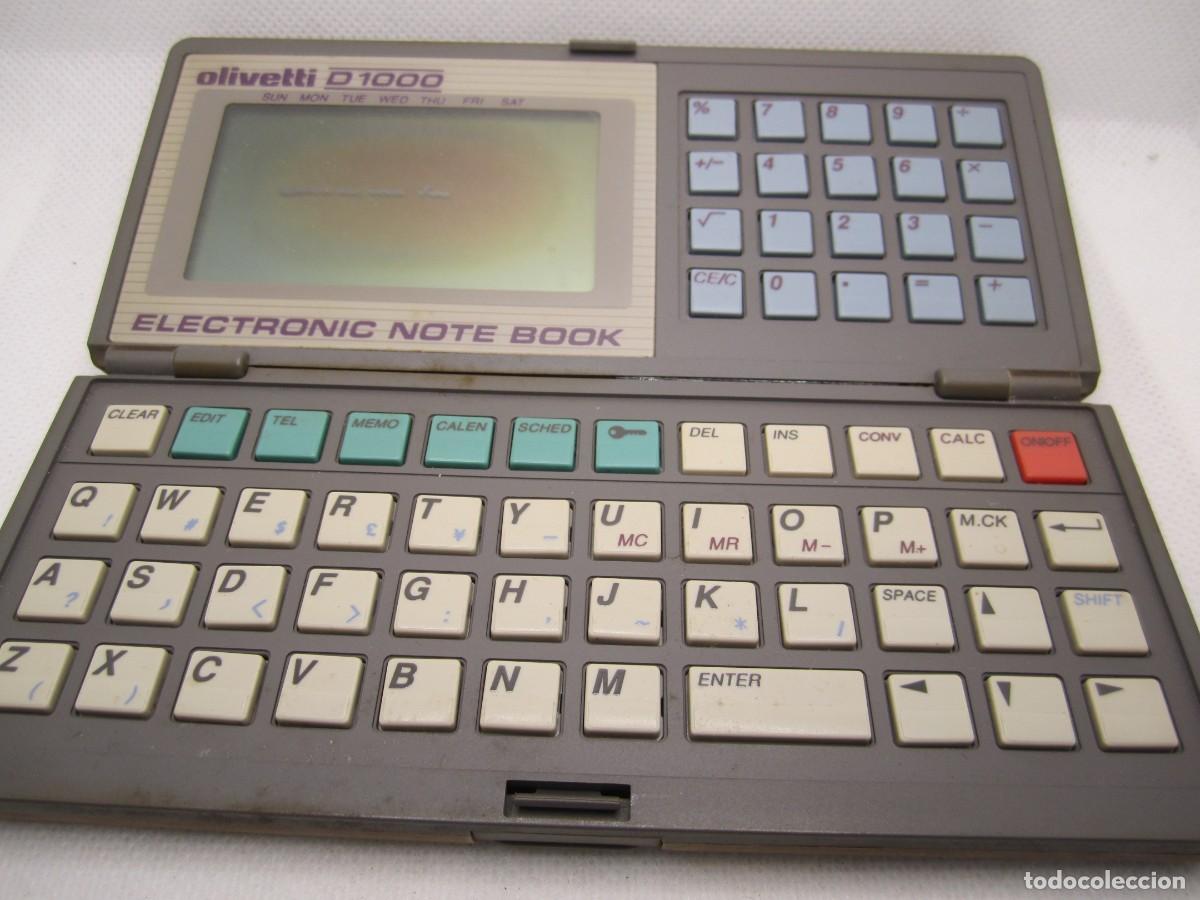 Antig&uuml;edades: olivetti D1000 electronic note book no probado - Foto 2