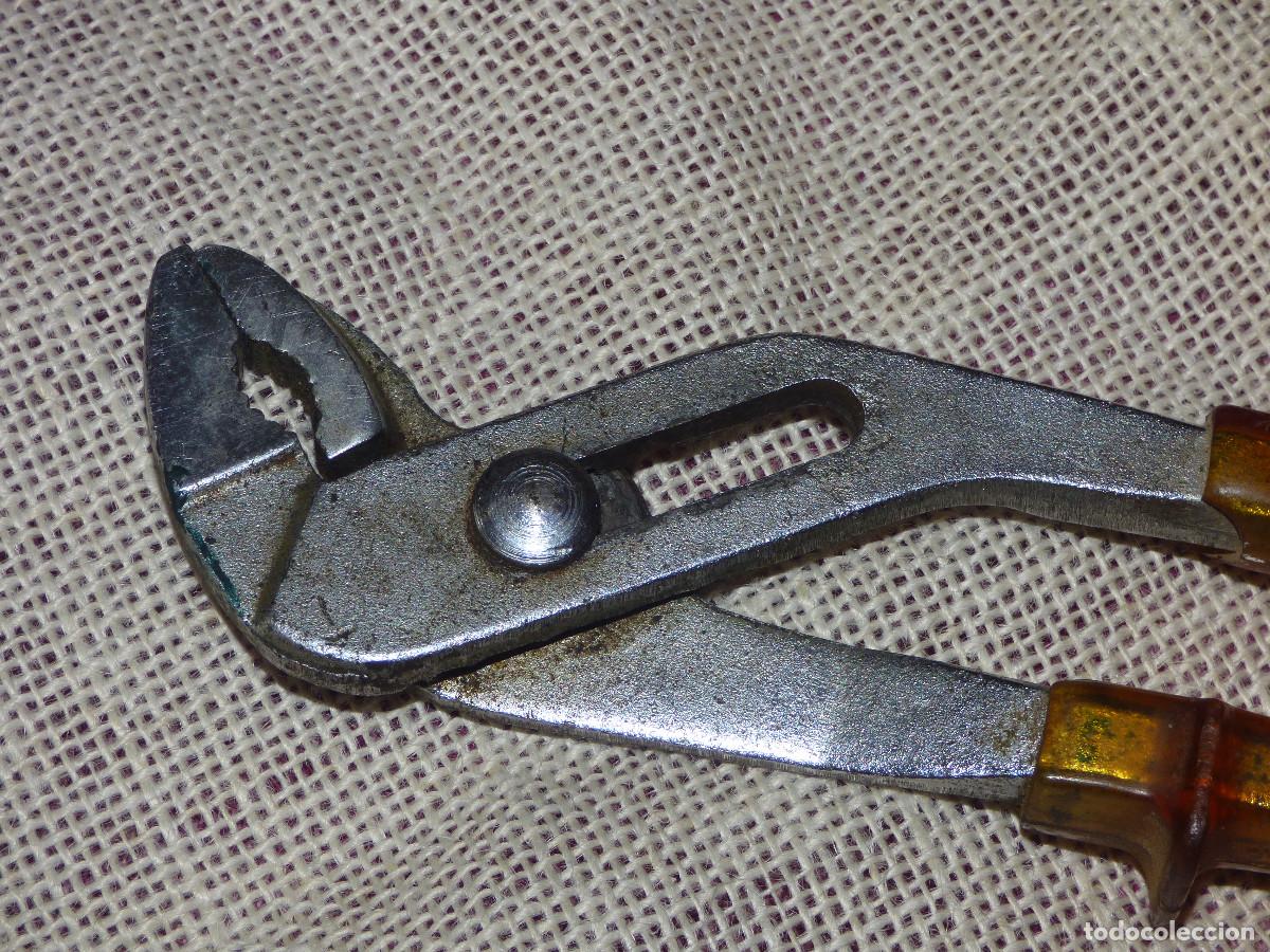 Antig&uuml;edades: Alicates extensibles.24 cm. - Foto 4