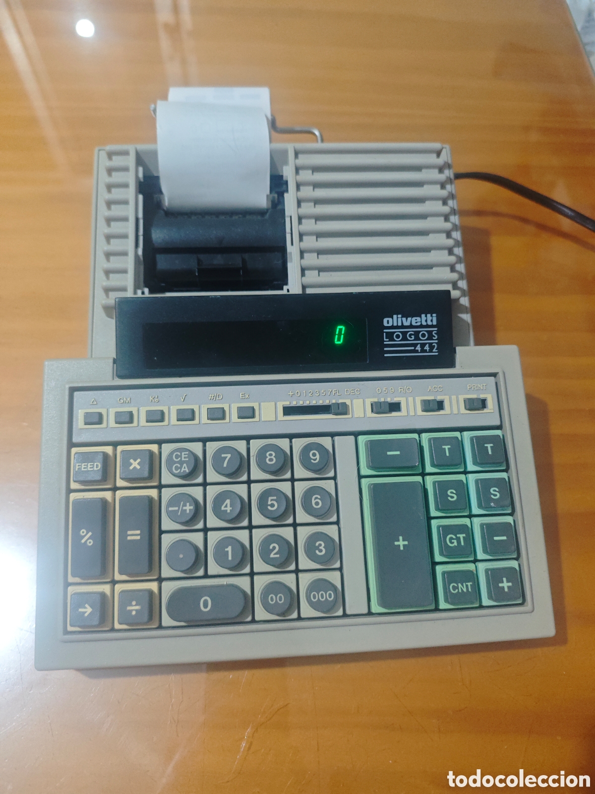 Antig&uuml;edades: Antigua Calculadora Olivetti. - Foto 2