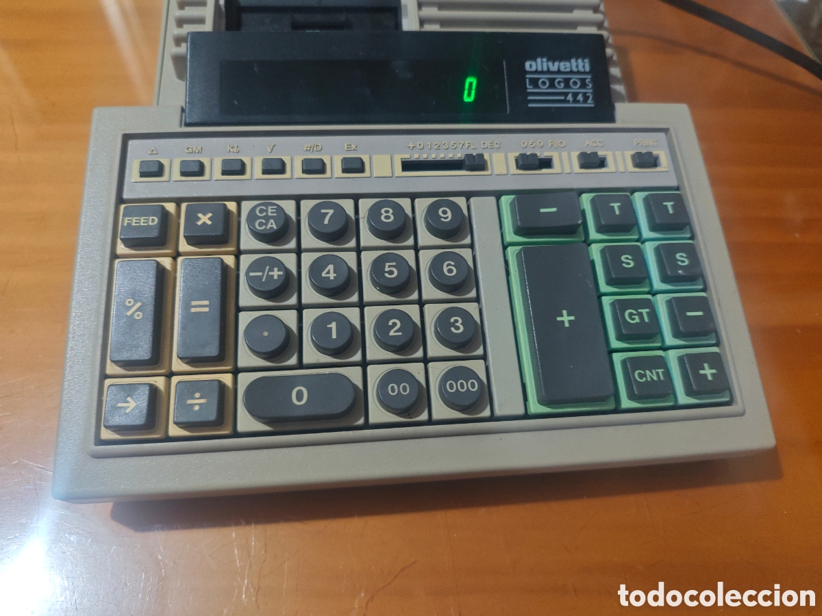 Antig&uuml;edades: Antigua Calculadora Olivetti. - Foto 3