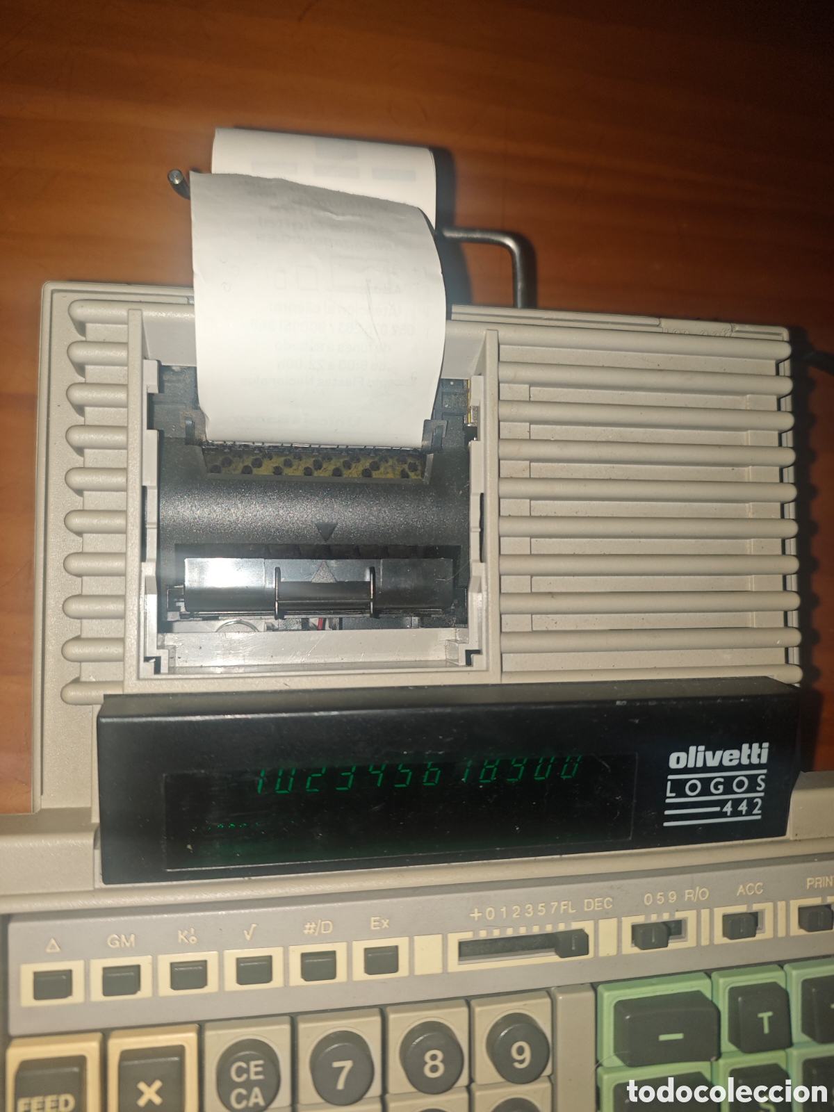 Antig&uuml;edades: Antigua Calculadora Olivetti. - Foto 6