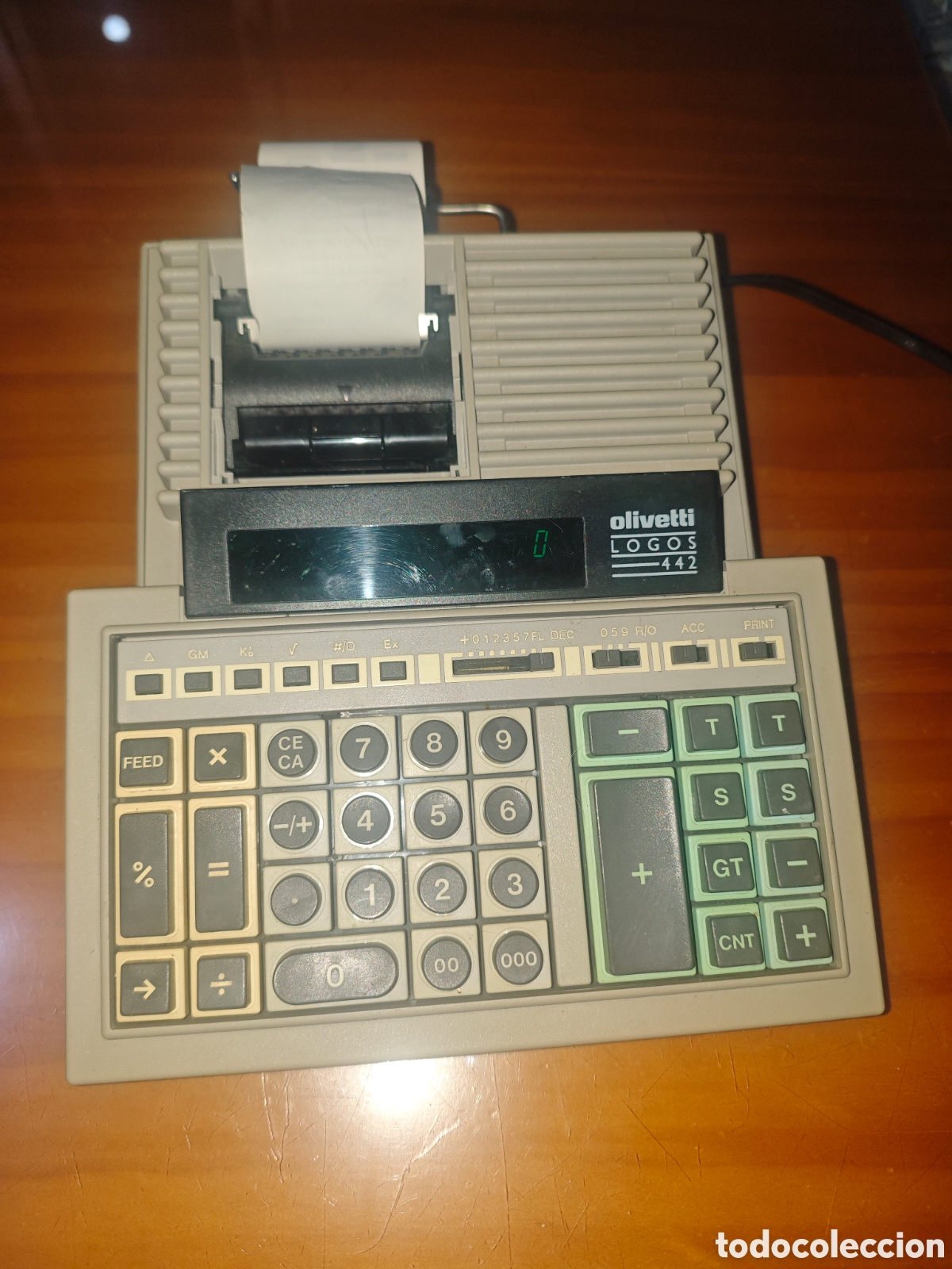 Antig&uuml;edades: Antigua Calculadora Olivetti. - Foto 1