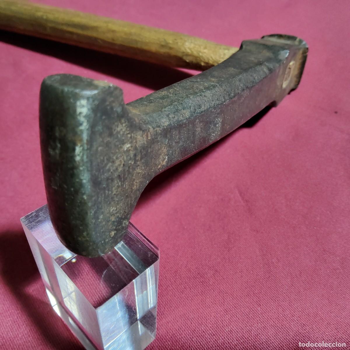 Antig&uuml;edades: ANTIGUO MARTILLO DE HIERRO FORJADO - Foto 7