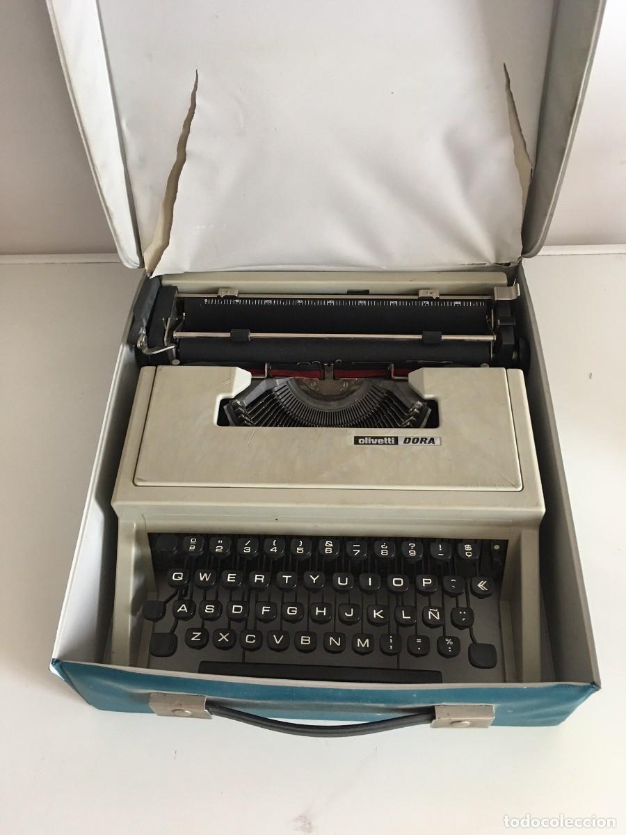 Antig&uuml;edades: M&aacute;quina de Escribir Olivetti Dora - Foto 16