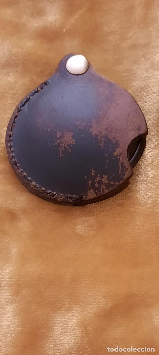 Antig&uuml;edades: ANTIGUA LUPA CON FUNDA DE CUERO - Foto 3