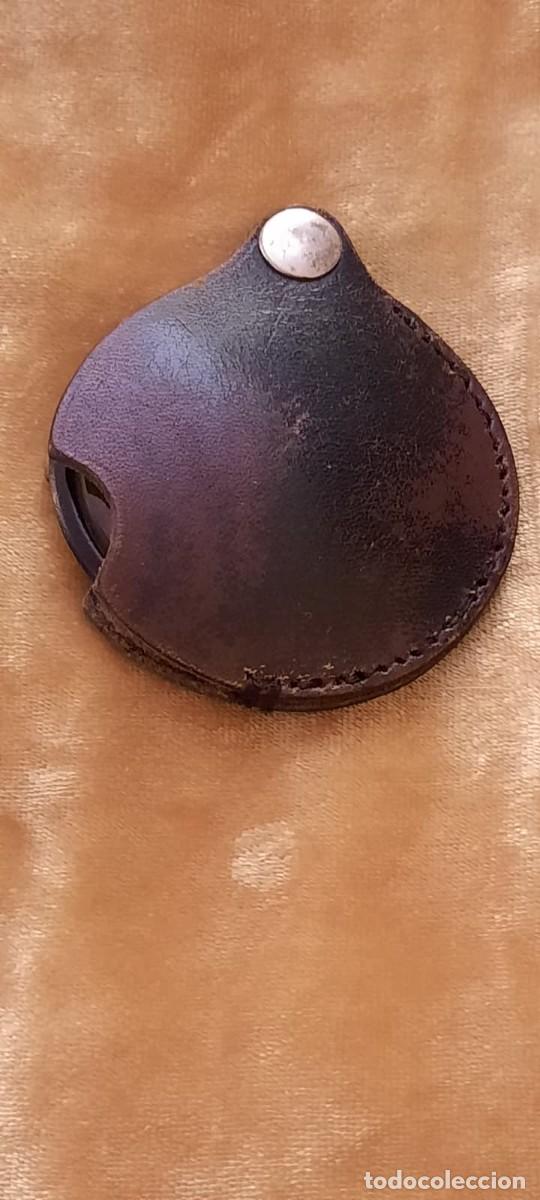 Antig&uuml;edades: ANTIGUA LUPA CON FUNDA DE CUERO - Foto 4