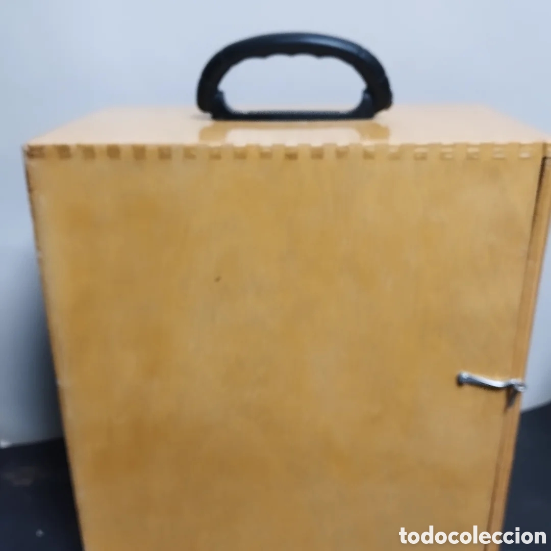 Antig&uuml;edades: ANTIGUO MICROSCOPIO ESCOLAR - Foto 6