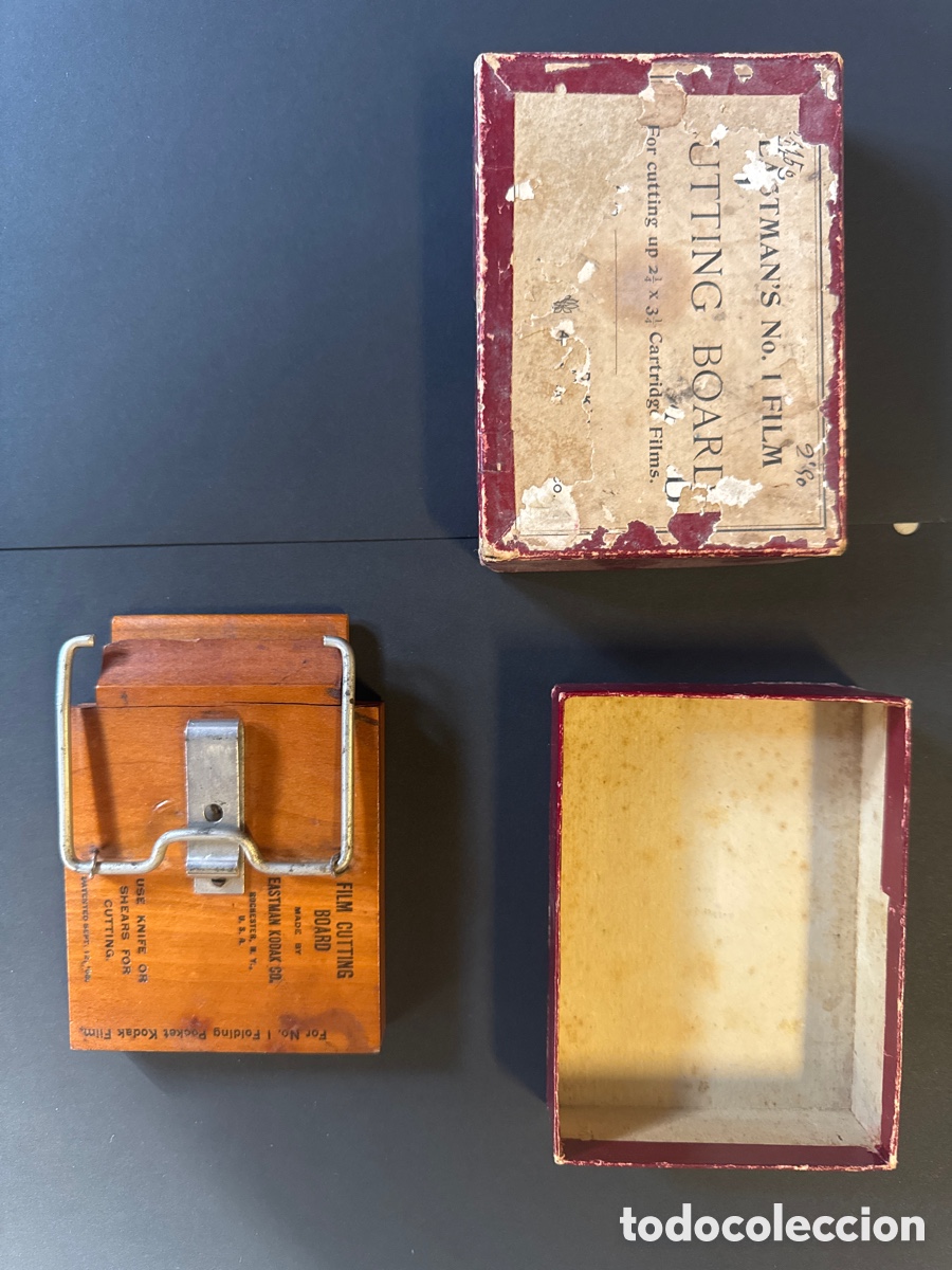 Antiquit&eacute;s: Antigua Cortadora de pelicula Kodak N&ordm; 1, Eastman Kodak