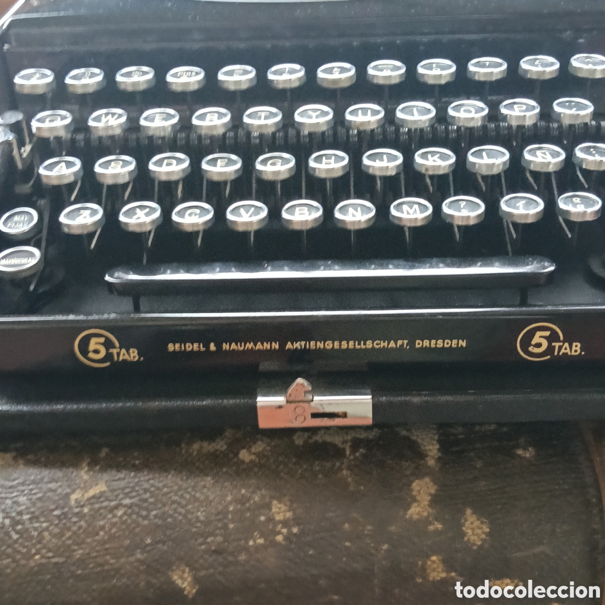 Antig&uuml;edades: Maquina de Escribir Erika Tab 5 - Foto 3